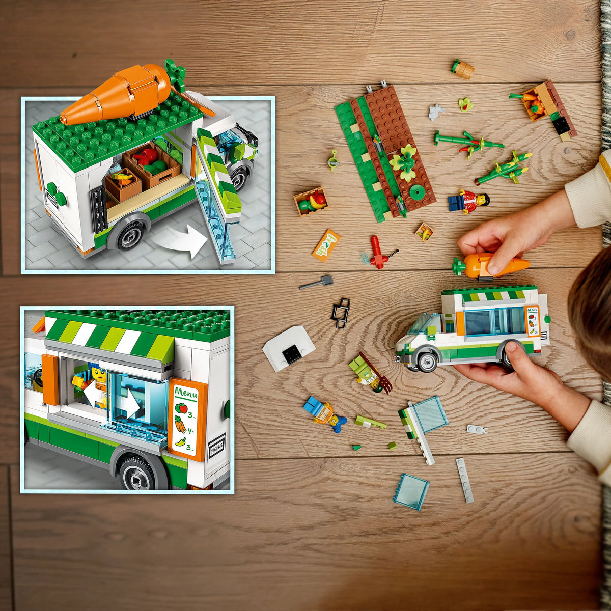 Farmers Market Van Building Set X11759
