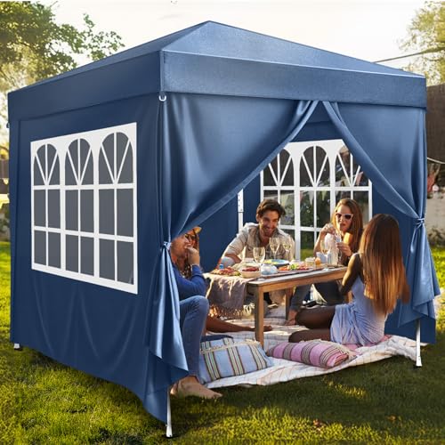 10x10 Pop Up Canopy Tent with Sidewalls B2661