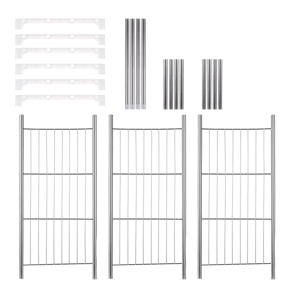 3-Tier Kitchen Storage Shelf Rack Microwave Oven Shelving Unit H653772