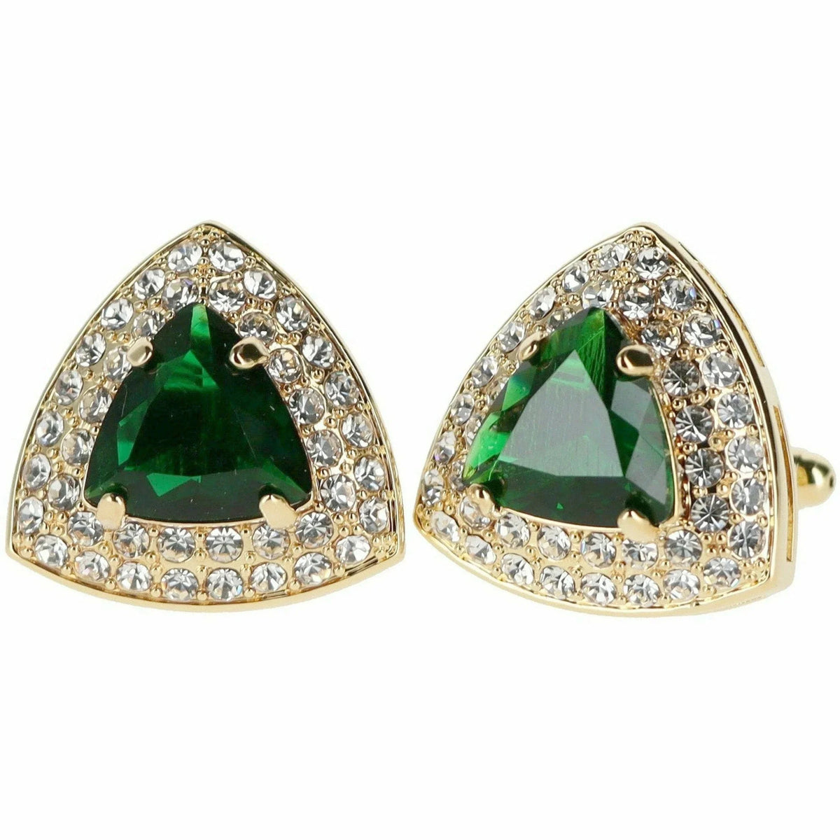 Crystal Diamond Set Cufflinks R7111