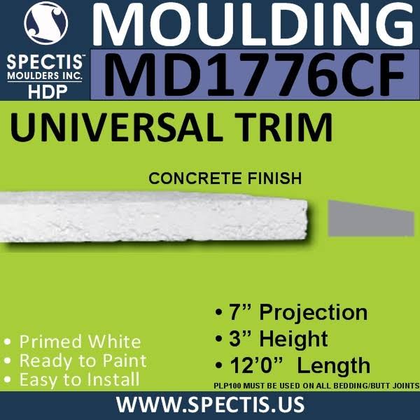 Molding Concrete Finish Sill Trim Dense Urethane N86572