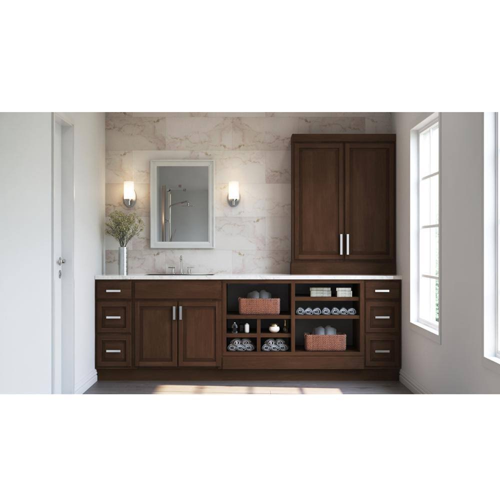 Cognac Wall Kitchen Cabinet Z76837