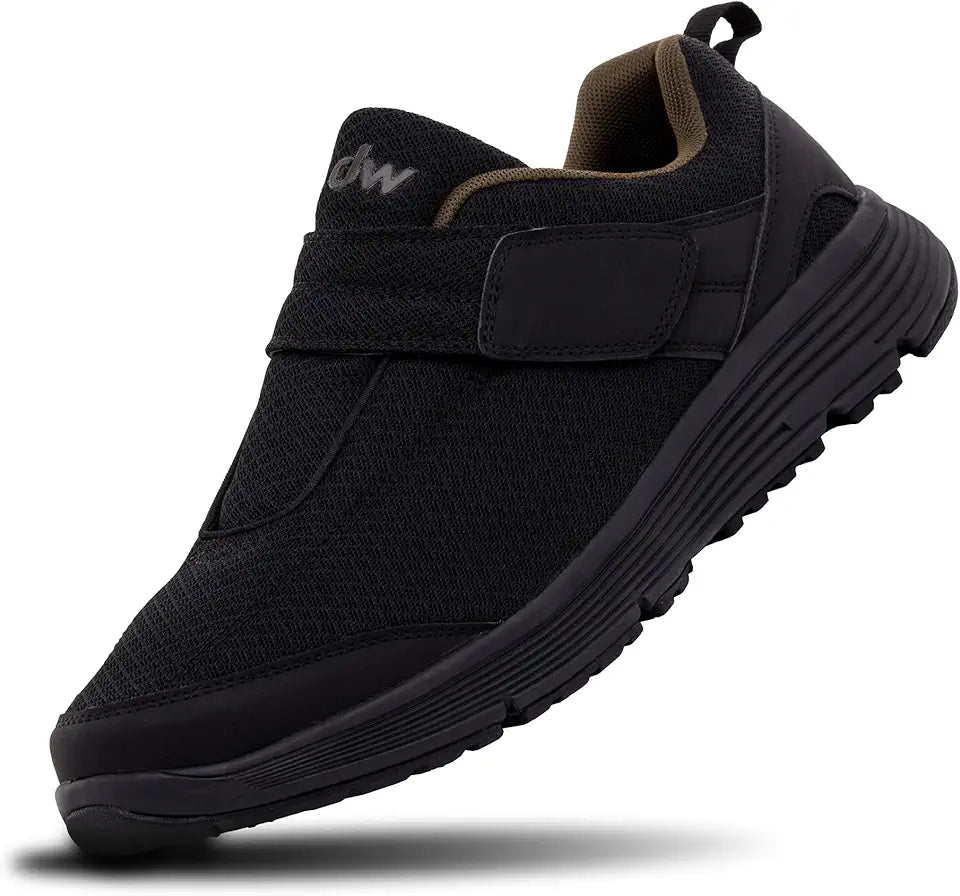 Wide Diabetic Shoes with Adjustable Strap and Wide Toe Box K6230