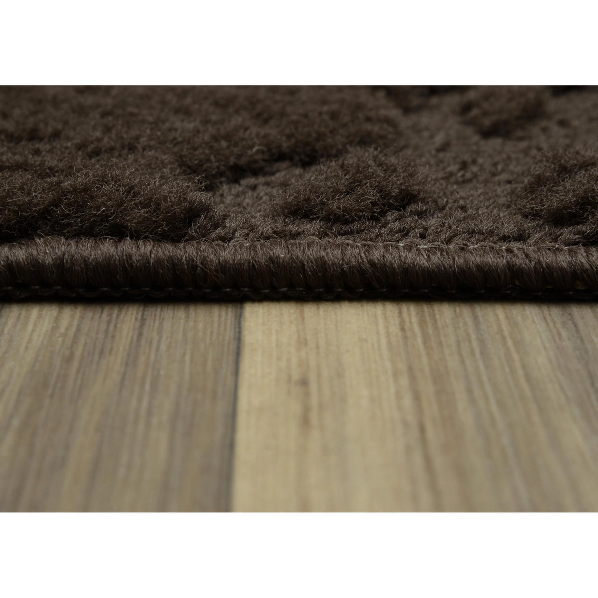 4 ft. x 6 ft. Indoor Throw Rug Mocha C33708
