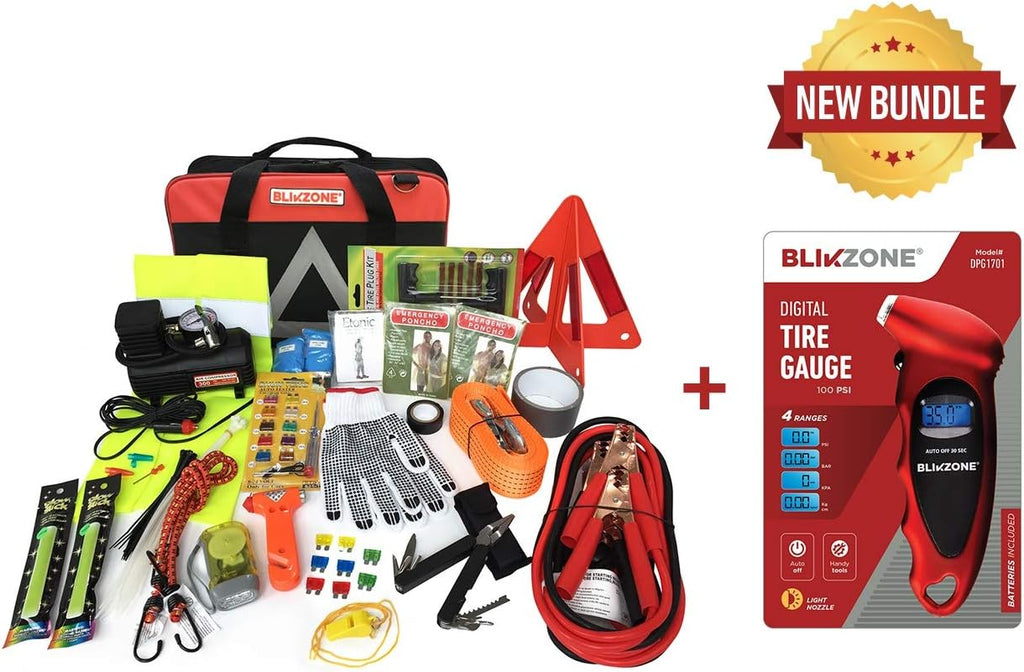 81 Pc Roadside Emergency Car Kit Z631535