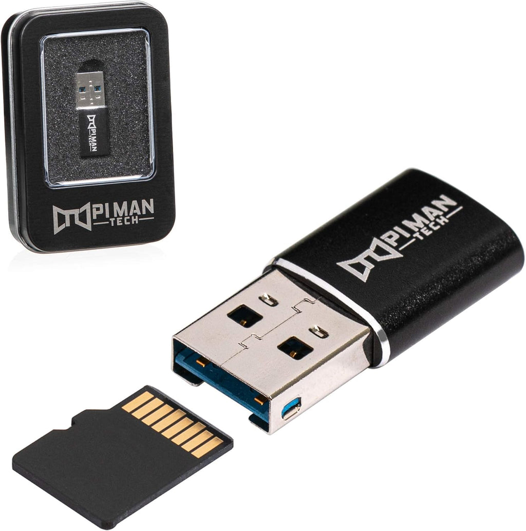 128 GB MicroSD Card and USB 3.0 Adapter, Pack of 2 M7563