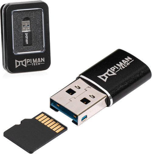 128 GB MicroSD Card and USB 3.0 Adapter, Pack of 2 M7563