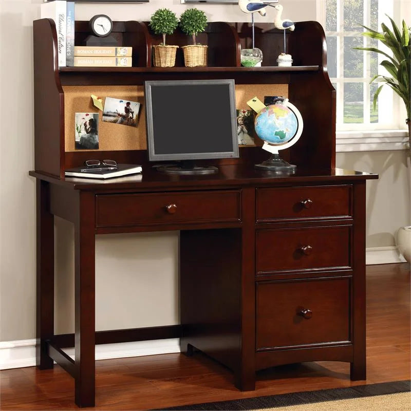 Solid Wood Kids Desk in Cherry Finish C85136