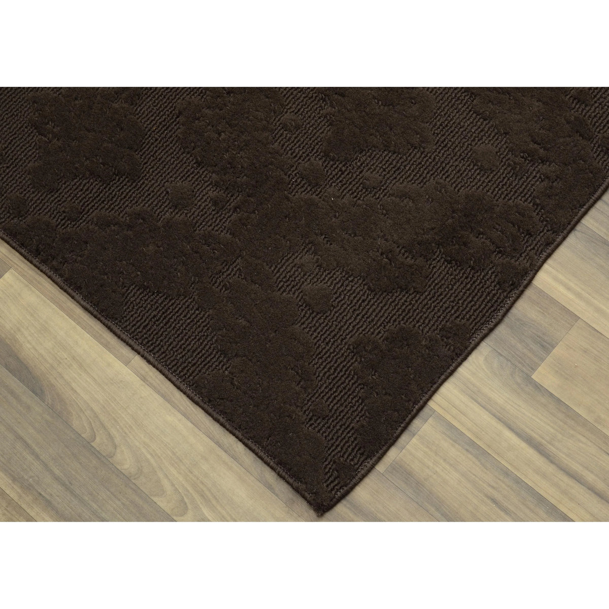 4 ft. x 6 ft. Indoor Throw Rug Mocha C33708