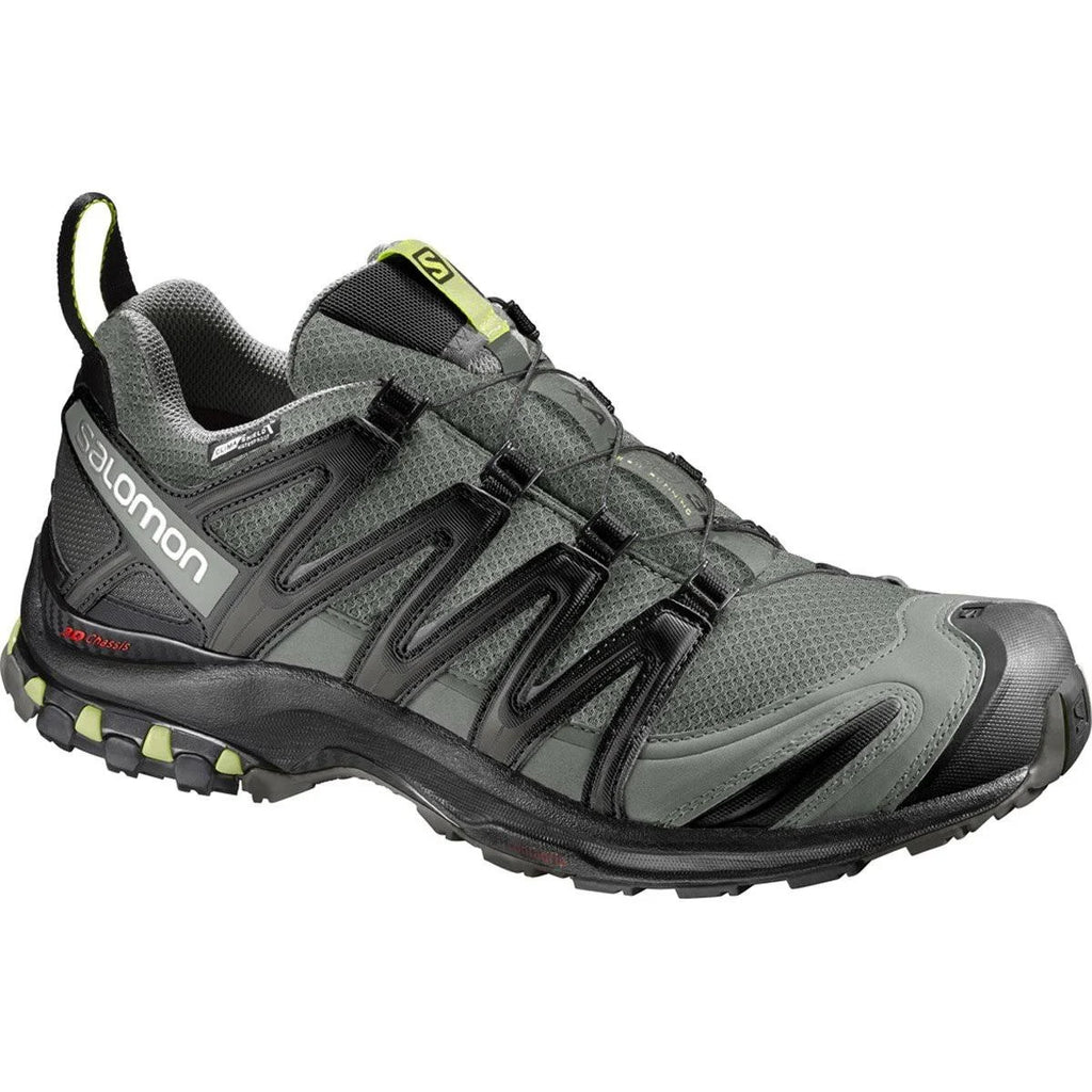 Men's XA Pro 3D CS WP Castor Gray Black Fern Shoes M8641