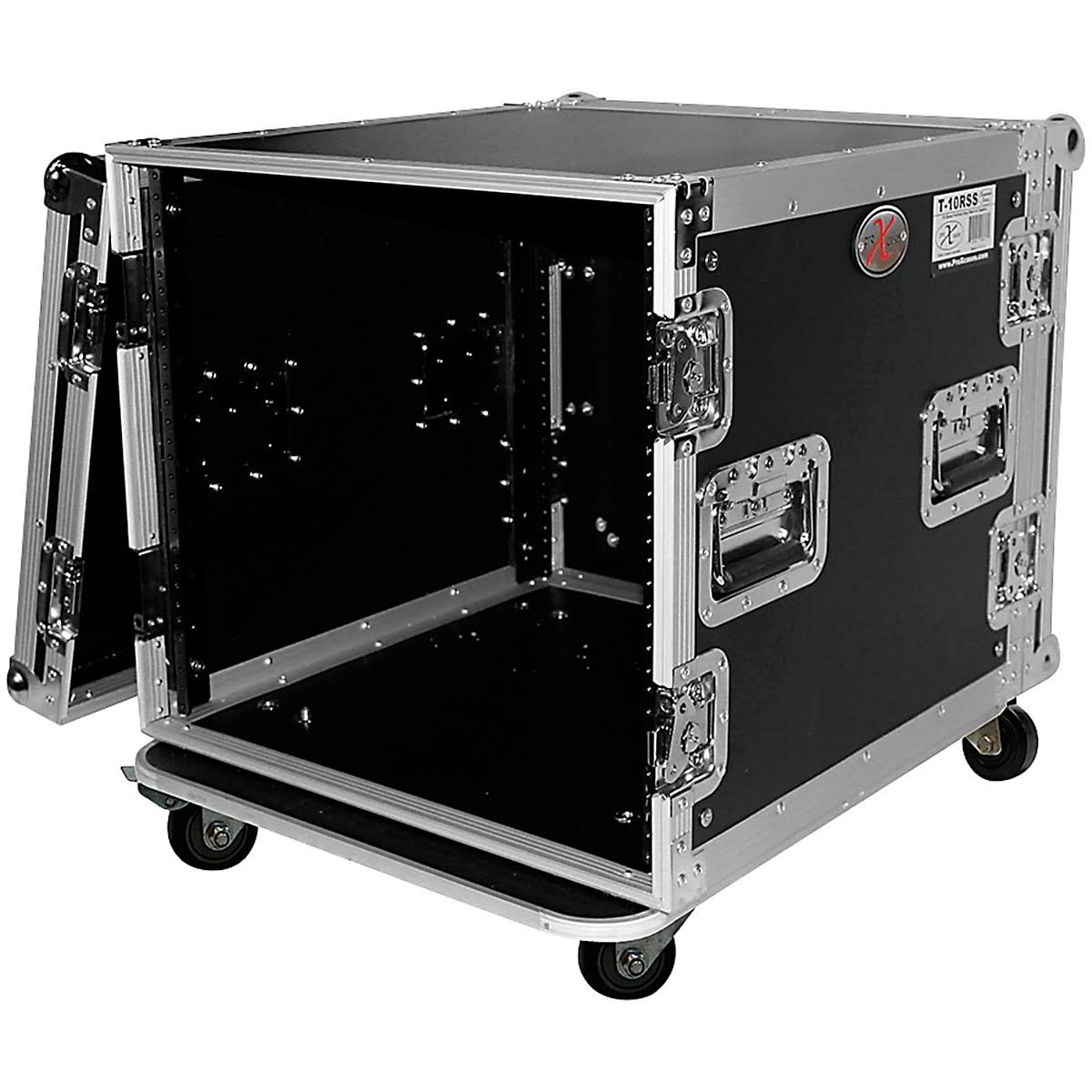 10U Amp Rack Mount Flight Case with Casters G694