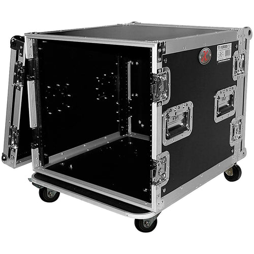 10U Amp Rack Mount Flight Case with Casters G694