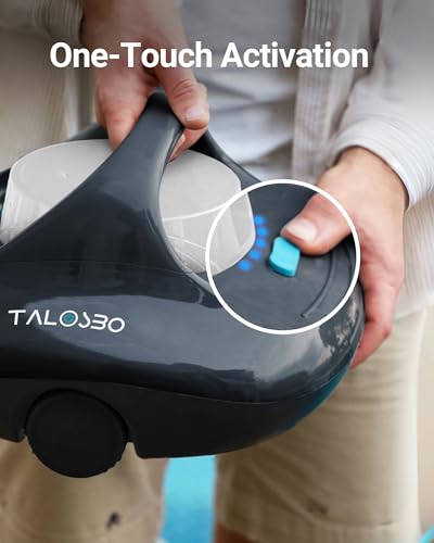Cordless Robotic Pool Cleaner with 2.5H Fast Charge H9483
