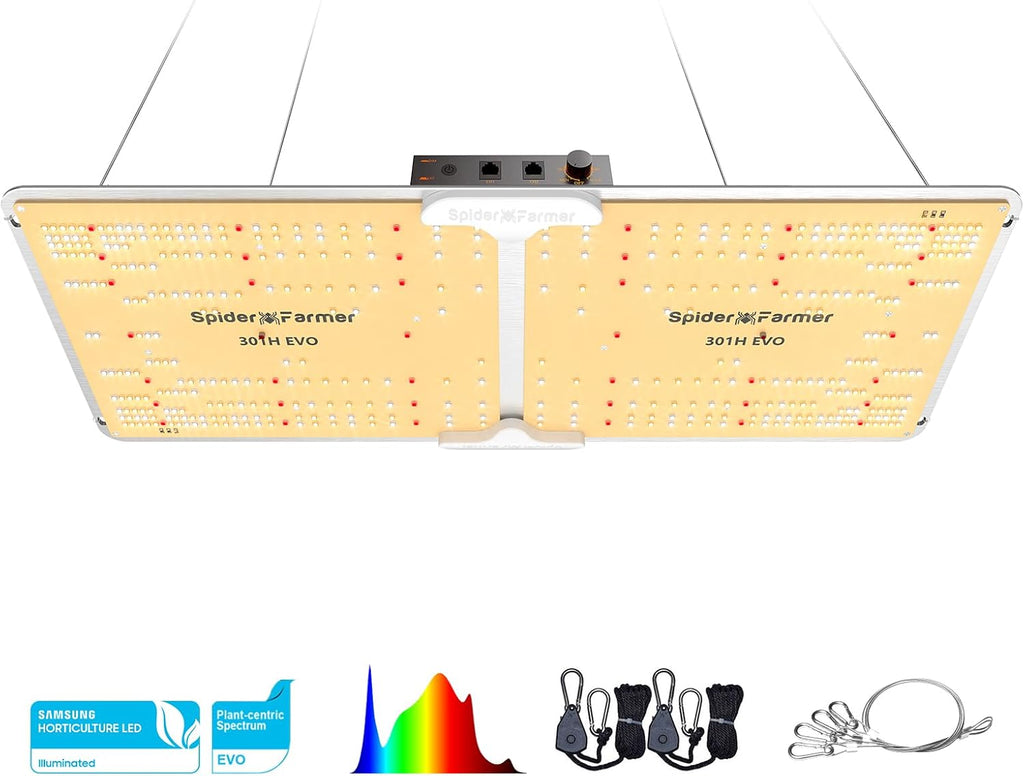 LED Grow Light with 2x4 Grow Tent B7499