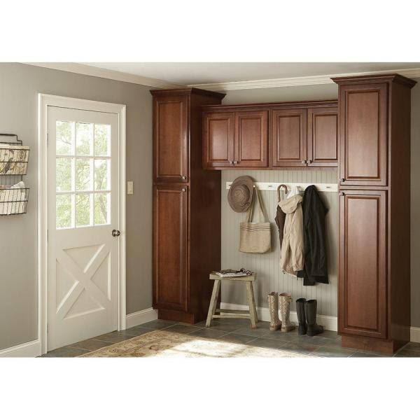 Cognac Wall Kitchen Cabinet Z76837