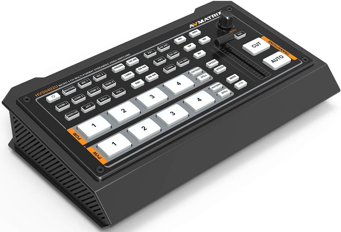 4 x HDMI Inputs Video Mixer Switcher USB Output I732785