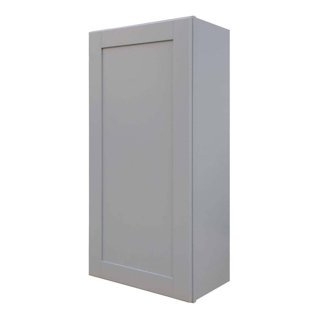 Single Door Wall Cabinet Dove Gray B220