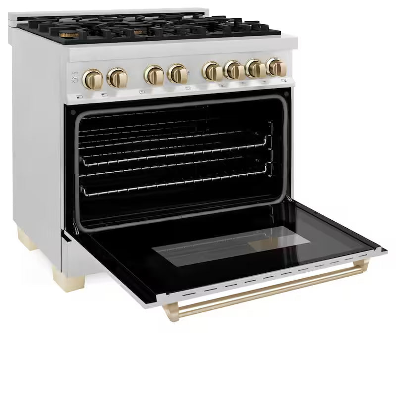 36 in. 6 Burner Dual Fuel Range Stainless Steel J8685