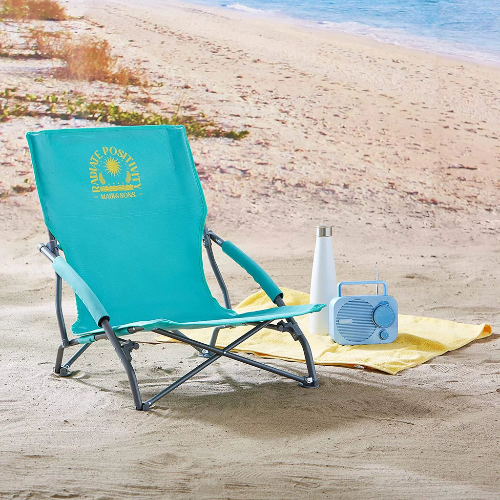 Sling Back Bag Beach Camping Picnic Chair L7915