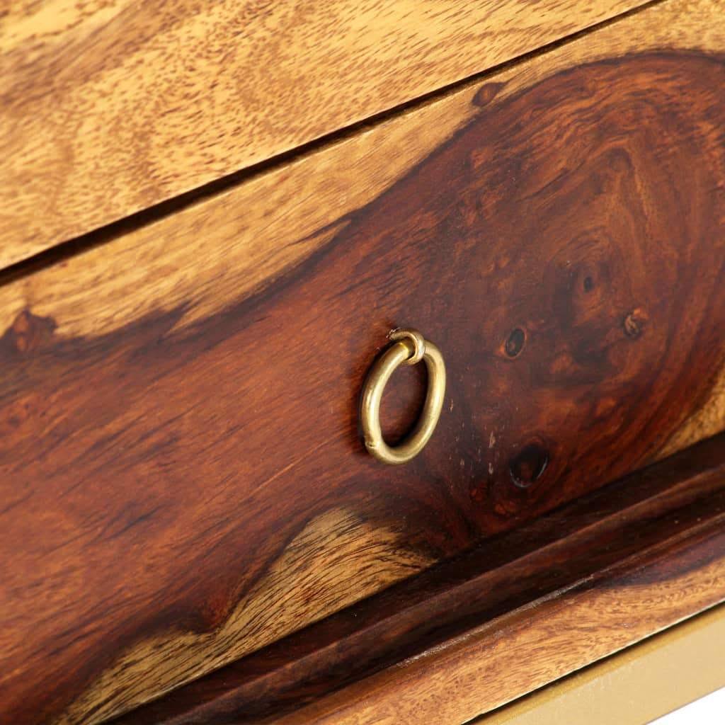Solid Sheesham Wood TV Cabinet V60633