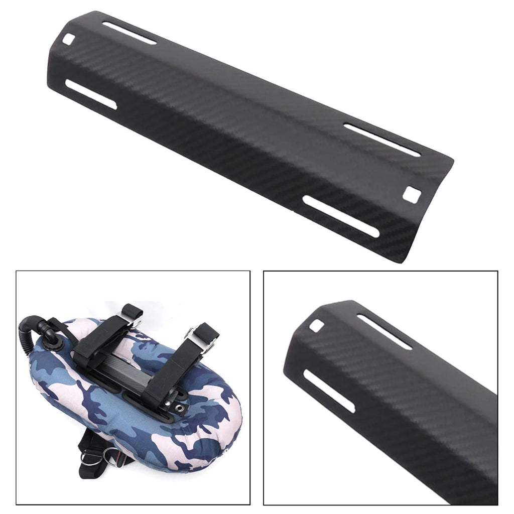 Carbon Fiber Single Tank Adapter for Scuba Diving BCD Backplate D822