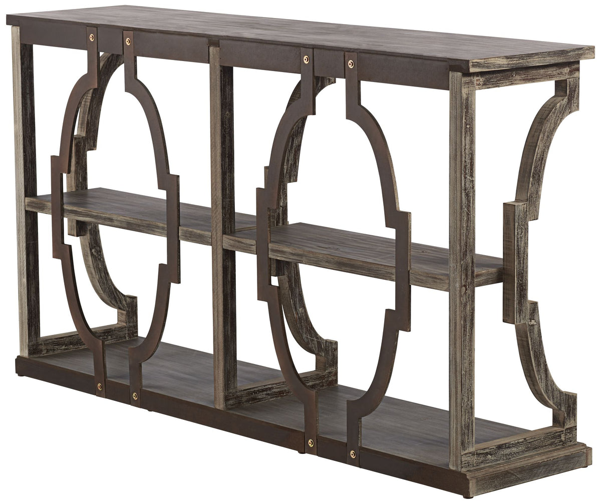 Chestnut 3 Tier Console A826