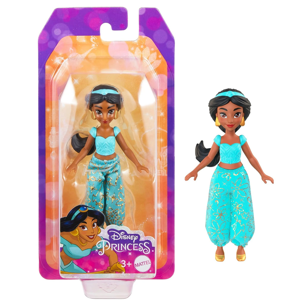 Bundle of 2 Disney Princess 3.5-inch Small Doll - Ariel & Jasmine D216424