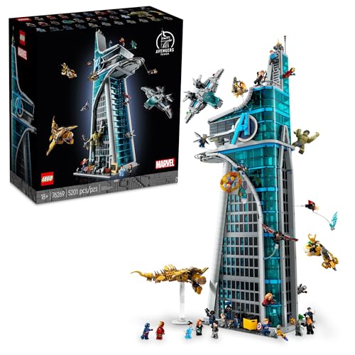 LEGO Marvel Avengers Tower Building Kit with 31 Figures A5324