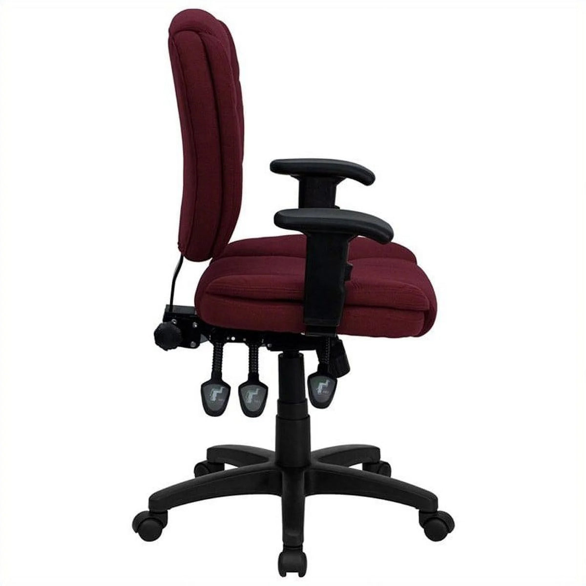 Burgundy Ergonomic Office Chair V353