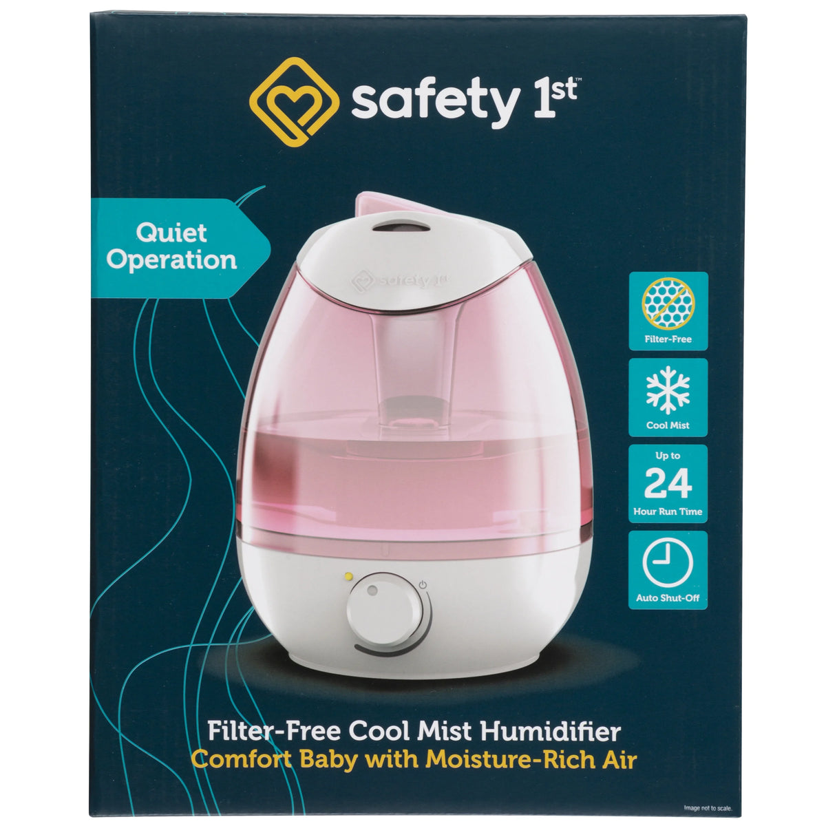 Pink Cool Mist Humidifier K876