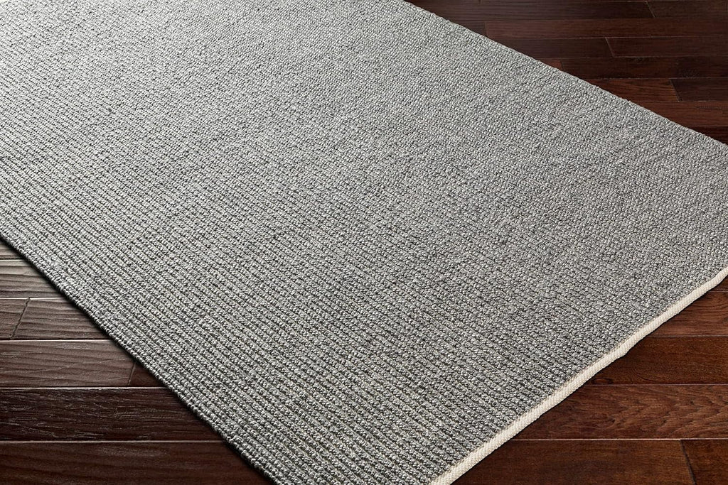 Gray Black 5' X 7'6" Area Rug Y213