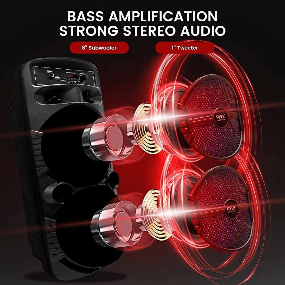 Portable Bluetooth PA Speaker K16163