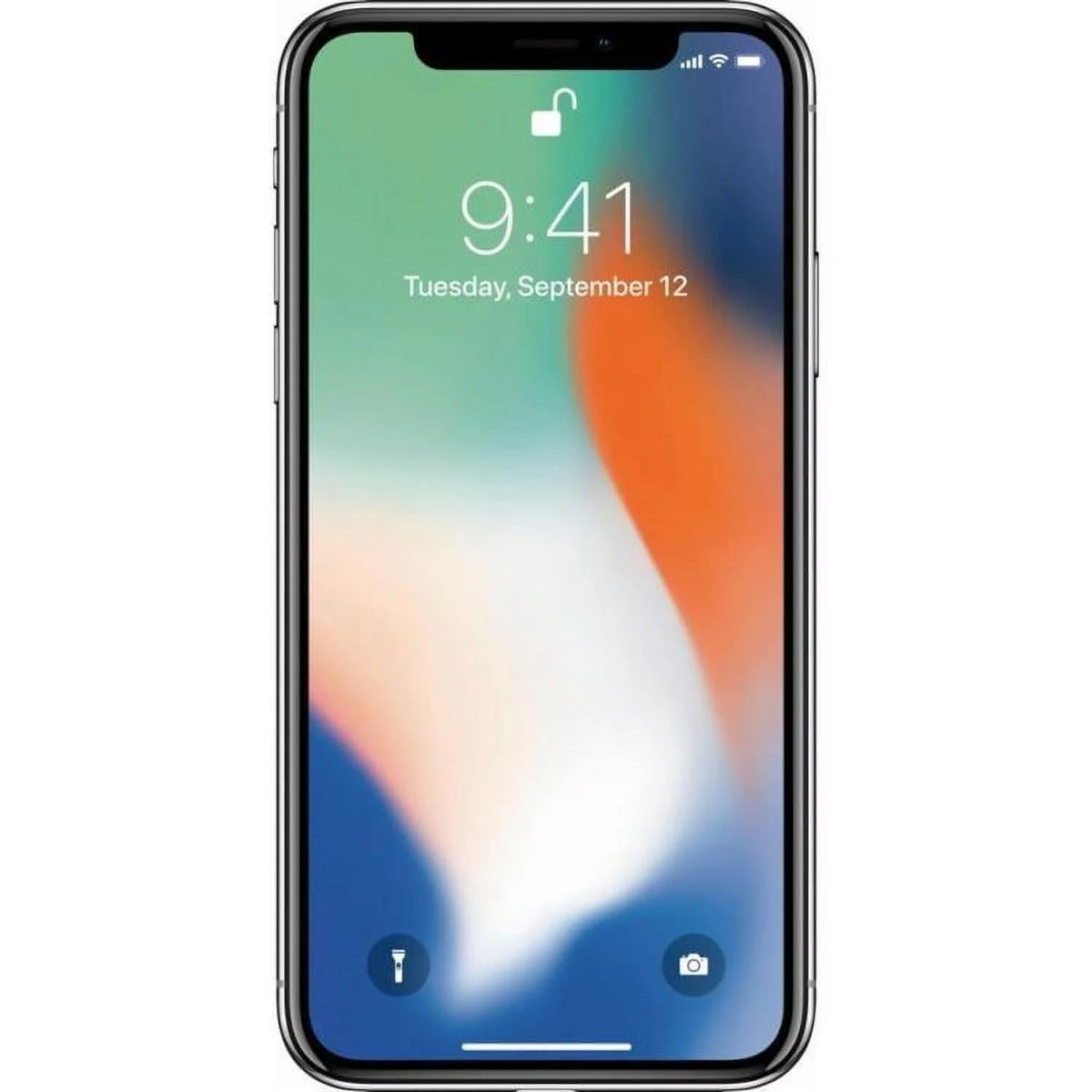 256GB Silver Refurbished iPhone X N12896
