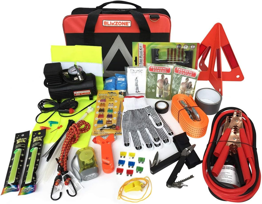 81 Pc Roadside Emergency Car Kit Z631535