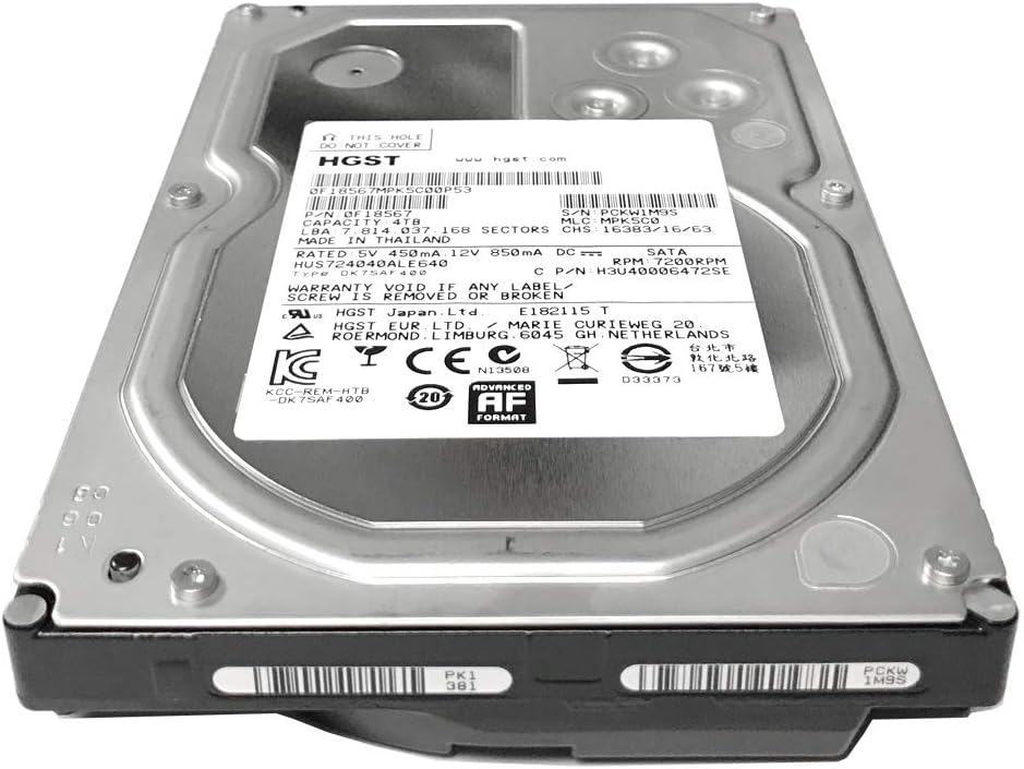 4TB 7200RPM SATA 6.0Gb/s 3.5 inches Internal Enterprise Hard Drive C44922