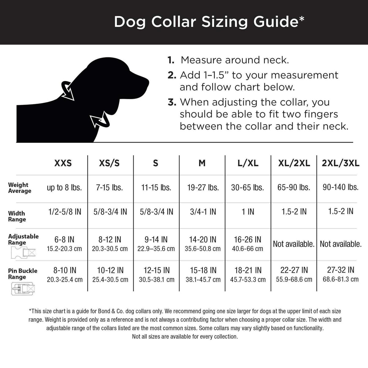 Neoprene Padded Dog Collar W769