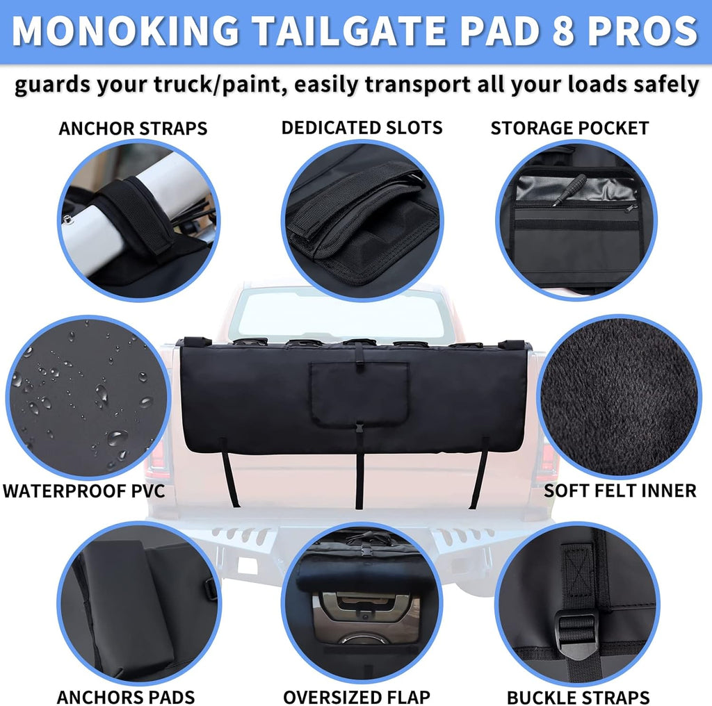 Black 54" Tailgate Bike Pad Pack of 2 O44636