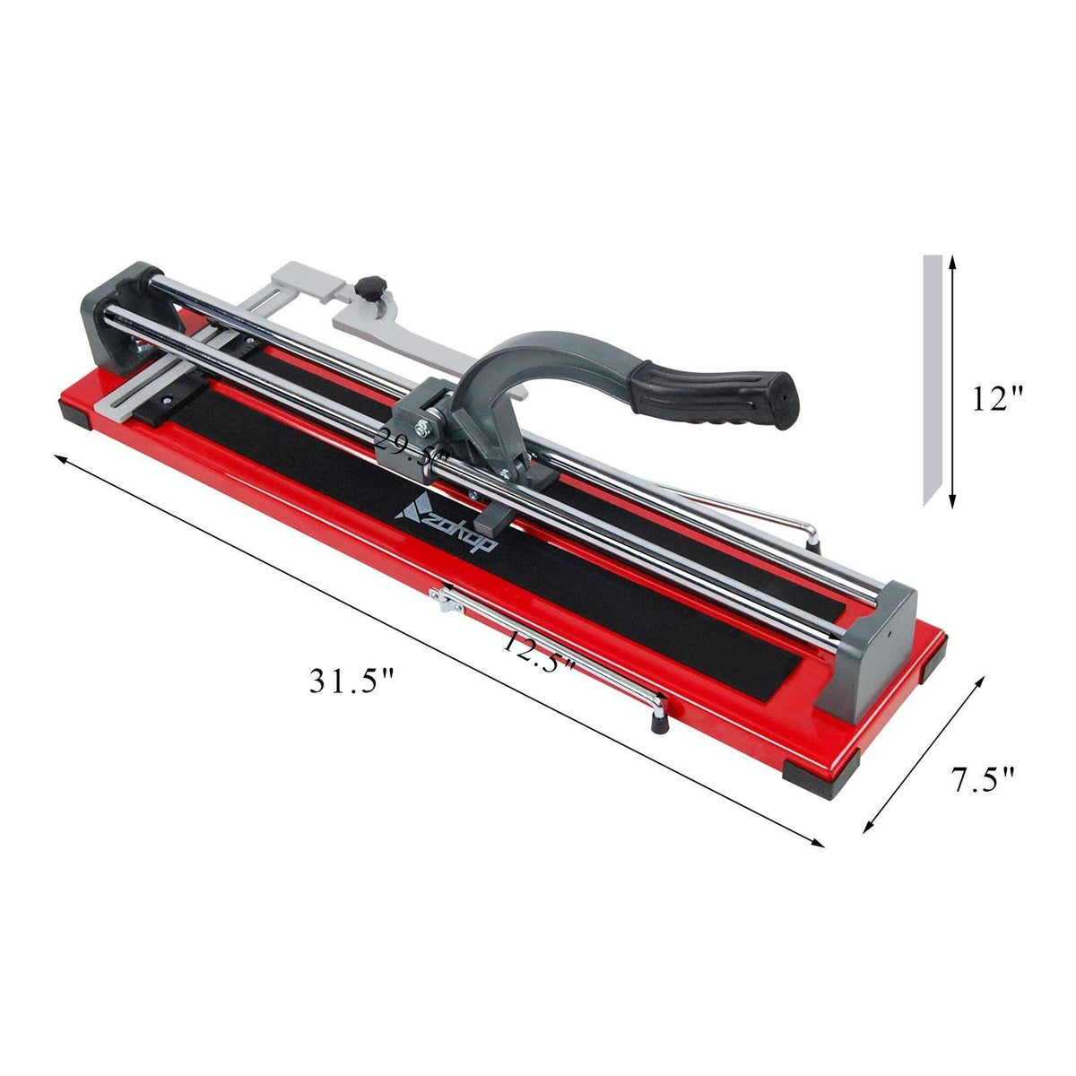 Red Manual Tile Cutter with Tungsten Carbide Cutting Wheel C198