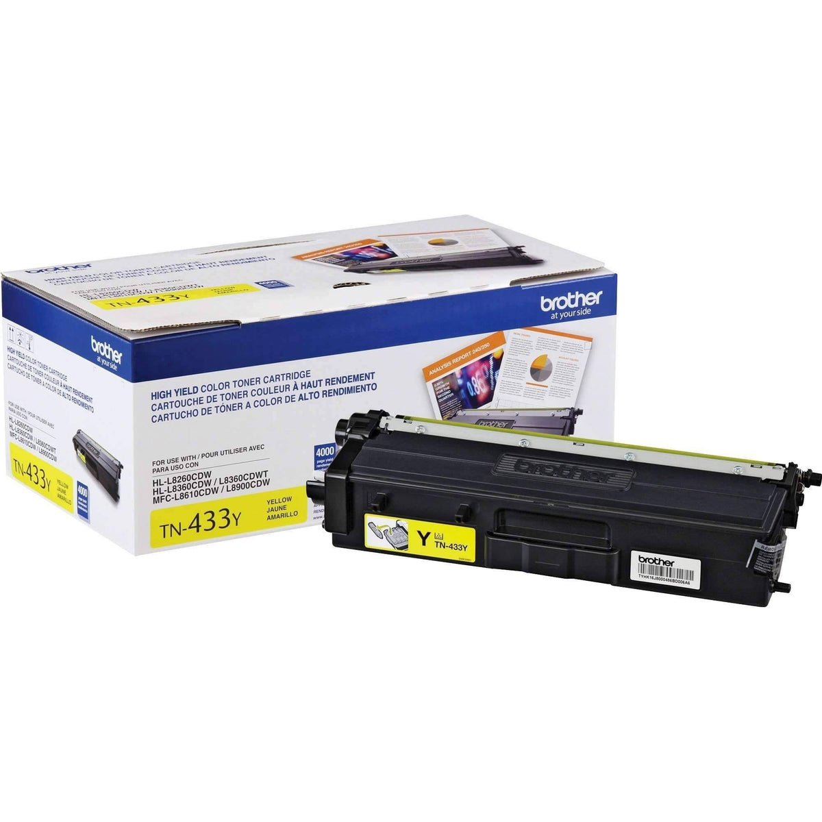 Yellow High-Yield Toner Cartridge N8266