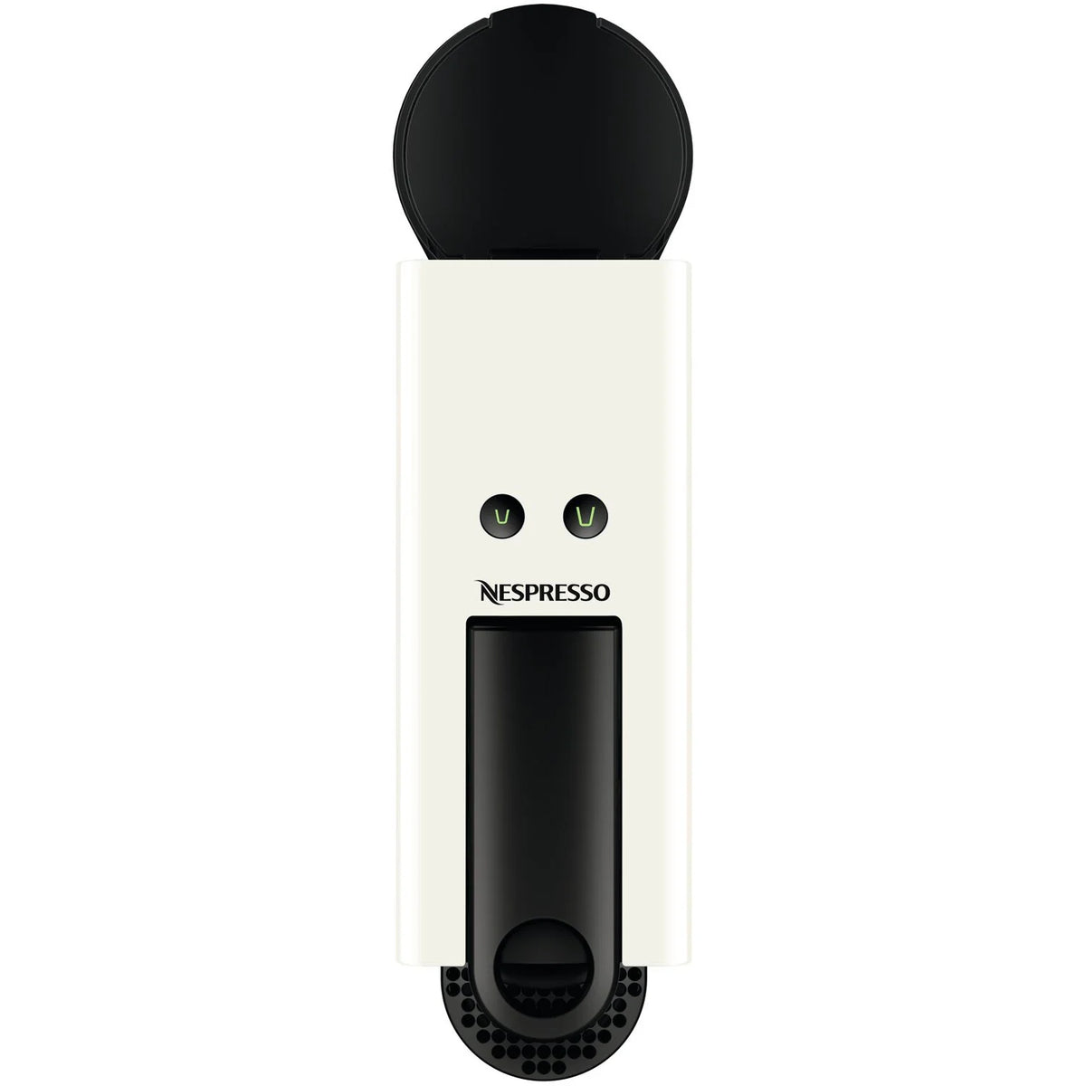 Nespresso Essenza Mini Single-Serve Machine in Pure White and Aeroccino Milk Frother in Black Q67758