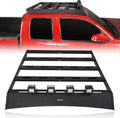 Roof Rack Cargo Carrier Crossbars Basket with LED Lights for Toyota Tacoma 05-22 Access Cab 2nd 3rd Gen Pickup Truck S31924