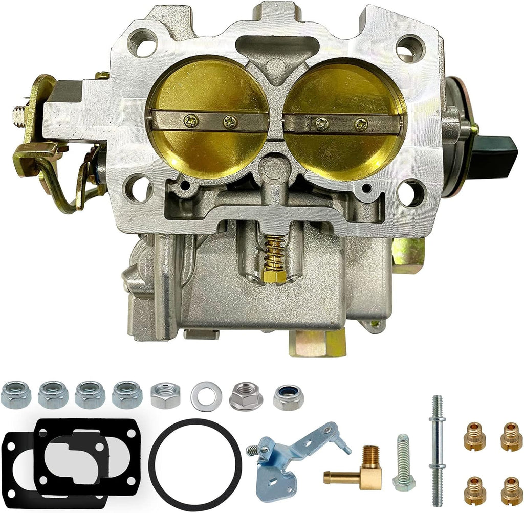Marine Carburetor 2 Barrel Electric Choke with Jets and Gaskets E3198