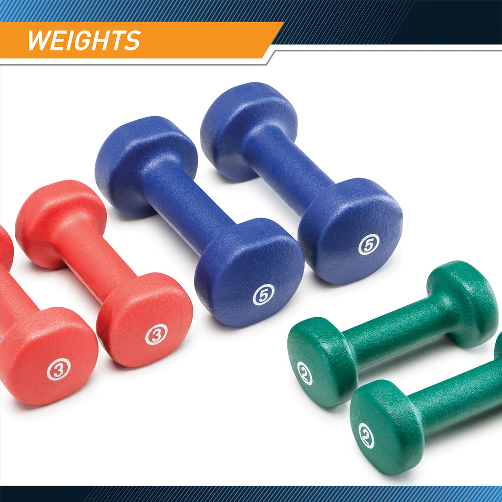Neoprene Dumbbell Set E96396