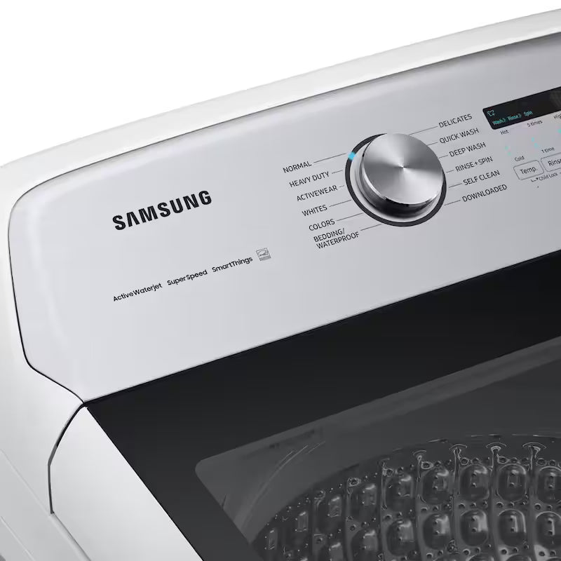 5.4 cu.ft. Smart Top Load Washer in White O30170