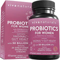 50 Billion CFU 20 Strains Probiotic Supplement with Prebiotic and Cranberry, 60 Capsules A4301