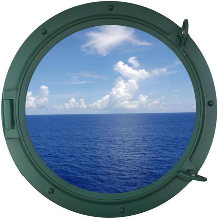 Seaworn Green Ship Porthole Window 24 Pack of 2 T1871