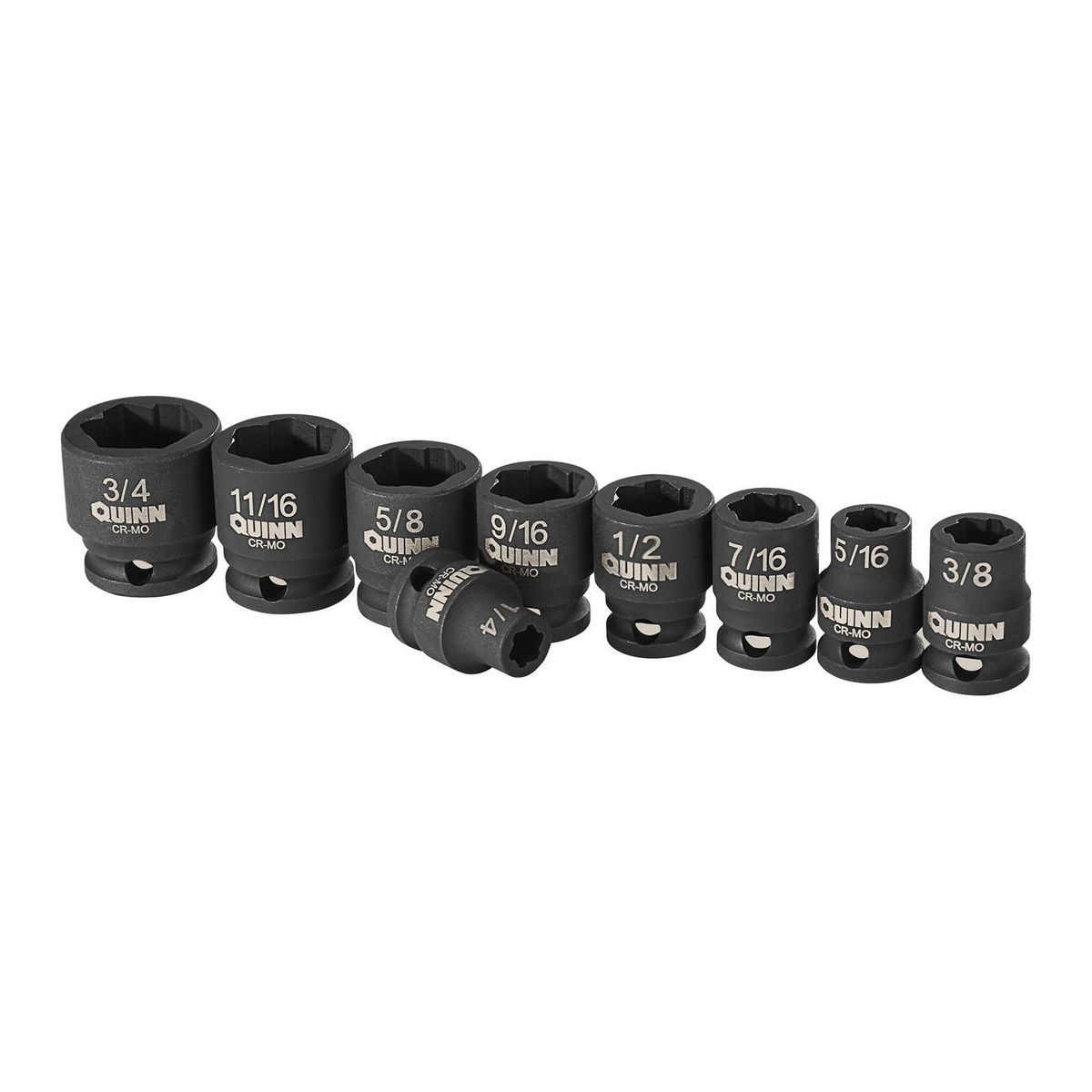 3/8 in. Drive SAE Bolt Extractor Socket Set, 9-Piece M8422