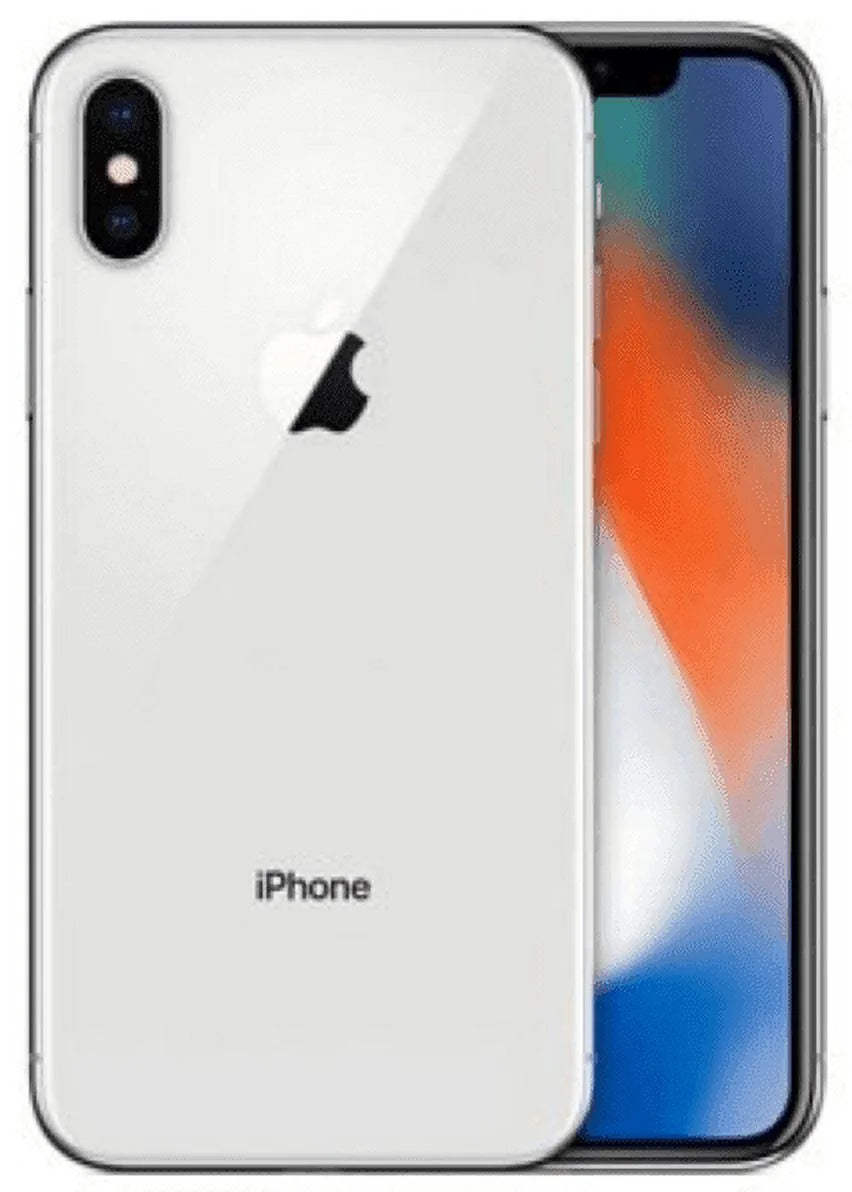 256GB Silver Refurbished iPhone X N12896