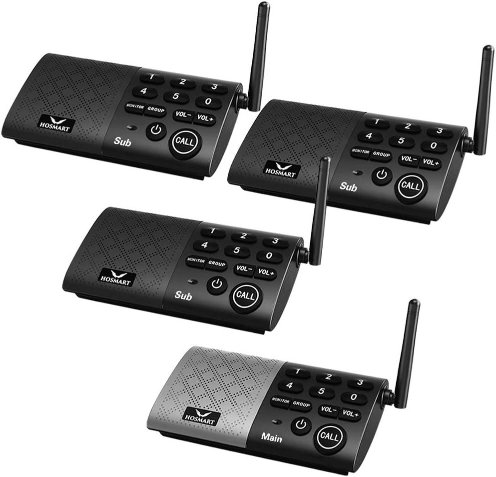 Full Duplex Wireless Intercom System Y829