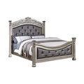 Queen Size Upholstered Headboard Bed L9216